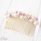 Peigne de mariée 'Kate' perles personnalisable