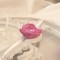 Bracelet fleur rose fuchsia demoiselle d'honneur personnalisable cereza mademoiselle 