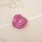 Bracelet fleur rose fuchsia demoiselle d'honneur personnalisable cereza mademoiselle 