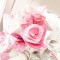 Bouquet de mariée papier mariage décalé fleurs coloré rose rouge