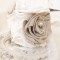 Bouquet bijou mariage campagne chic lin et dentelle beige blanc original atypique