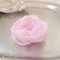 Bijou de coiffure mariée fleur cristal swrovski rose pale pivoine