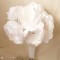 Bouquet de mariée bijou pivoines cristal Swarovski dentelle de Calais mariage chic