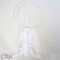 Porte-alliances bohème chic mariage poétique original attrape-rêve "Dreamcatcher"