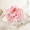 mariage ivoire rose  coussin alliances romantique original personnalisable