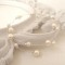 Bracelet mariée perles chic romantique bijou mariage