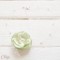 Mariage nature romantique Collier mariée fleur vert anis perles 'Lila' Bijou mariage personnalisable