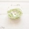 idee mariage nature Bracelet mariée fleur vert anis pâle perles romantique "Lila" personnalisable