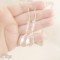 Boucles d'oreilles mariée Swarovski pendantes cristal chic "Victoria" bijoux mariage