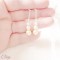 Boucles oreille mariee perles simples originales "Alma" bijoux mariage