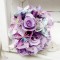 Bouquet mariee original origami mauve violet parme "Crazy Love"