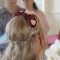 Headband mariage bordeaux nude fleurs romantique "Gabriella" - Accessoire coiffure
