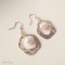 Boucles d'oreille perle d'eau douce baroques "Serena" bijou mariage moderne