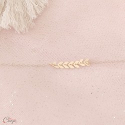 Bracelet mariage épis champêtre chic "Apollonie" Bijoux mariage