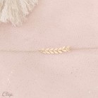 Bracelet mariage épis champêtre chic "Apollonie" Bijoux mariage