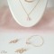 Collier de mariée minimaliste goutte cristal Swarovski "Isélis" - Bijou mariage bohème personnalisable