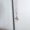 Collier dos nu pendentif cristal Swarovski "Aubrey" - Bijou mariage