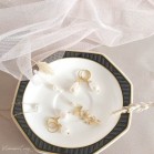 Dormeuses perle goutte "Nuria" bijou mariage 