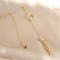 Collier de dos nu envoutant lune étoile "Farah" - Bijou mariage