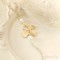 Bracelet mariee fleur perles  "Awena"  Bijou mariage personnalisable