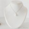 Collier mariée  bohème minimaliste perles de culture "Soizic" - Bijou mariage 