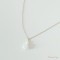 Collier mariée  bohème minimaliste perles de culture "Soizic" - Bijou mariage 