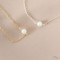 Bracelet mariée tendance minimaliste perle solitaire "Lou"  Bijoux mariage 