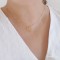 Collier mariée simple pendentif coeur "St Valentin" - Bijou mariée