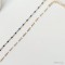 Bracelet fin petites perles bleu - Bijou précieux