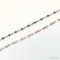 Bracelet fin petites perles blanc - Bijou précieux