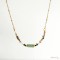Collier aventurine et perles verre de bohème Zéphyr - Bijou pierre semi-précieuse
