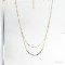Collier double rang Océania - Aigue-marine bohème chic