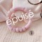 Bracelets joncs élastiques rose gris argent "Pink Mood"