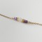 Bracelet témoin et carte - bijou mariage Melle Cereza