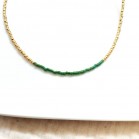 Collier Rainbow coloré perles Miyuki Collection Rainbow - Bijou bohème