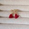 Boucles d'oreilles petits coeurs discrètes - Bijou tendance