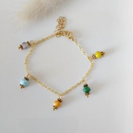 Bracelet charms multicolore - Bracelet breloques
