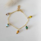 Bracelet charms multicolore - Bracelet breloques