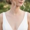 Collier mariée épis minimaliste champetre chic "Apollonie" - Bijou mariage personnalisable Collier mariée épis minimaliste champetre chic "Apollonie" - Bijou mariage personnalisable