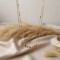 Collier rhodochrosite pierre naturelle double rang Rosalia - Rhodochrosite bohème chic