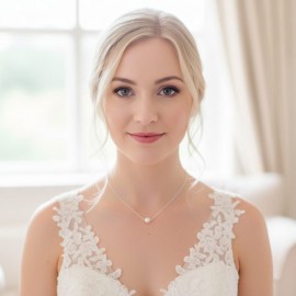 Collier de dos fleur pour robe de mariée dos nu "Awena"  Bijou mariage