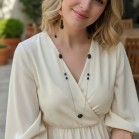 Boucles d'oreille pendantes noires "Gabrielle" - Bijou chic tendance