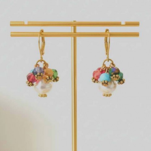 Boucles d'oreille boh&egrave;mes originales - Bijou tendance
