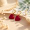 Boucles d'oreilles petits coeurs discrètes - Bijou tendance
