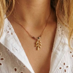 Collier pierre fine tourmaline  - Bijou précieux
