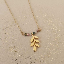 Collier pierre fine tourmaline  - Bijou précieux