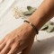 Bracelet Selva perle de culture et rocailles kaki - Bijou bohème chic