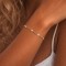 Bracelet fin chaîne or - Bijou précieux