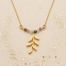 Collier pierre fine tourmaline  - Bijou précieux