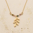Collier pierre fine tourmaline  - Bijou précieux